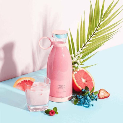 Portable juice blender